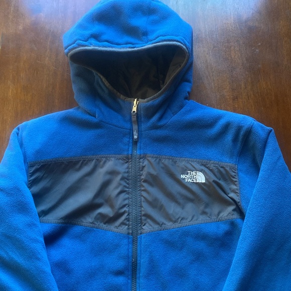 The North Face Double Sided Fleece Jacket size Boys XL (18/20) - Picture 3 of 15
